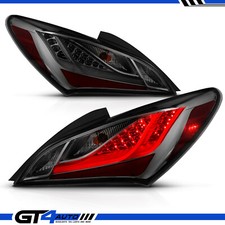 For 10-16 Hyundai Genesis Coupe Smoke Lens Premium LED Bar Tail Brake Lights picture