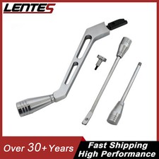 New Polished Billet Aluminum GM Column Shifter Turn Signal Lever Hazard Tilt KIT picture