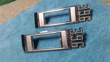 1960's 1969 Chevrolet Parts 396 Emblems Badges Trim Original Vintage OEM picture