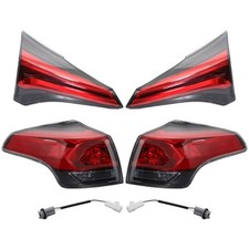 Halogen Left Right Outer Inner Set of 4PCS Tail Lights For Toyota RAV4 2016-2018 picture