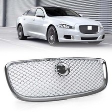 1 Pcs New ABS Chrome Front Upper Car Grille Mesh Grill Fit Jaguar XJ 2010-2015 picture