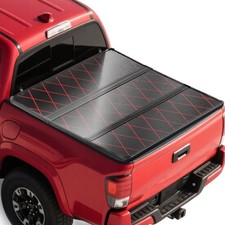Hard Tri-Fold Bed Cover Tonneau Cover fits 2024-2026 Toyota Tacoma 5FT Truck Bed picture