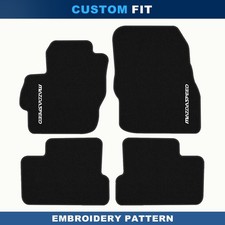 For Mazda Mazda3 MPS BL 2009-2013 Quality Black Velour Carpet Car Floor Mats picture