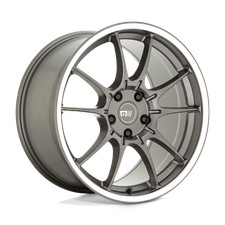 17x8 Motegi MR152 SS5 Gunmetal With Machined Lip Wheel 4x4.25 (45mm) picture