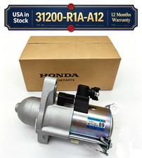 31200-R1A-A12 Starter Motor For Honda 12-15 Civic 16-18 HR-V 13-15 Acura ILX OEM picture