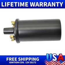 New Ignition Coil With Internal Resistor 3 Ohm 12V Universal 35k Voltage Output picture