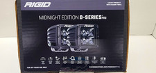Rigid Industries D Series PRO Midnight Edition - Spot - Diffused - Pair picture