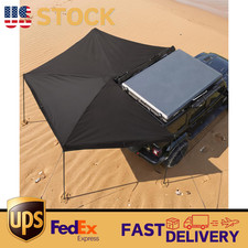 270° Car Side Awning SUV Truck Rooftop Tent Sunshade Outdoor Camping 2M Oxford picture
