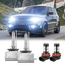 For Range Rover Sport 2010-2018 Xenon HID Headlight HI/Low + LED Fog Light Bulbs picture