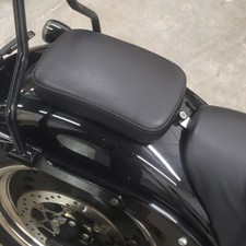 Motorcycle Rear Fender Passenger Pillion Pad Seat 8 Suction Cup For Harley XL883 picture