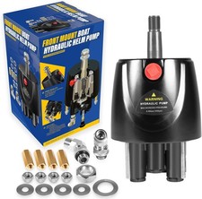 Replace for Seastar HH5271-3 Hydraulic Steering Helm Pump 1.7 cu in Front Mount picture