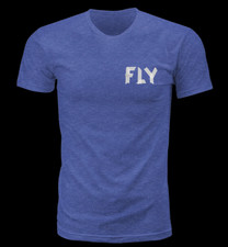 NEW FLY RACING Fly Tape T-Shirt Blue 2XL 352-02312X picture