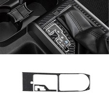 Carbon Fiber Console Automatic Gear Shift Cover Trim For Tacoma 2016-2022 picture