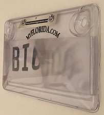 Motorcycle 3rd Gen. Phantom Tag Protector Clear License Plate Privacy Shield picture