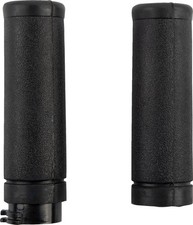 Drag Specialties Factory Style Grips Rubber Black Pair 1