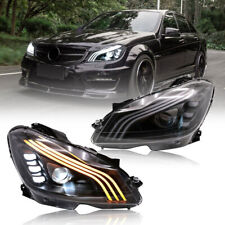 LED Headlights For Mercedes-benz C-Class W204 2011-2014 DRL Head Lamp Assembly picture