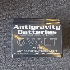 6-volt Small Case Lithium Ion Battery AG-802 120 CA Antigravity picture