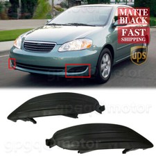 For Toyota Corolla 2005-2008 2x Front Left & Right Side Bumper Fog Lights Cover picture