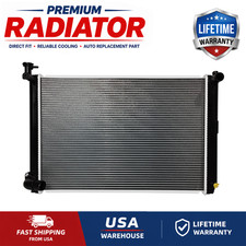 Fit 06-08 Lexus RX400H Highlander Hybrid AT OE Style Aluminum Radiator DPI 2929 picture