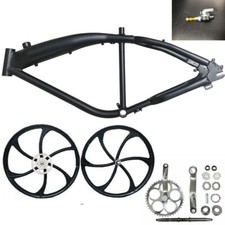 Black Felt Faker Frame 3.4L & Wide Crank, 26'' Bicycle Mag Wheel W/56T Sprocket picture