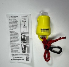 Water Activated Autom strobing LED Life Vest Light by Buzline W/custom Logo picture