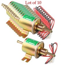10x 12V Electric Fuel Pump HEP-02A Universal Inline Low Pressure Gas Diesel picture