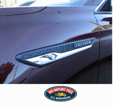 Maƶda CX-90, CX-70 Chrome Inline 6 Fender Garnish set of 2 FASTSHIP US picture