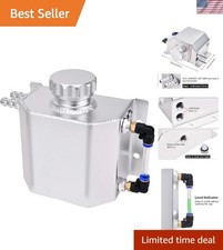 Lightweight 1L Aluminum Coolant Overflow Tank with Secure Sealing for Vehicles picture