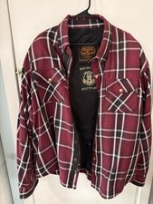 Milwaukee leather  riding coat with pockets and zippers bikers coat padded picture