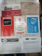 Kenworth,Operating Manual Kenworth,Paccar With Plastic Cover USA 🇺🇸 SHIPPER  picture