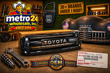 (1) genuine TOYOTA TUNDRA 53100-0C260-C0 TRD PRO black 202 - same as dealer picture