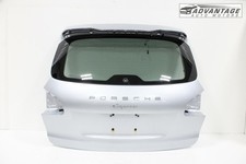 2015-18 PORSCHE CAYENNE TAILGATE LIFTGATE BACK DOOR W/ GLASS PHODIUM SILVER OEM picture