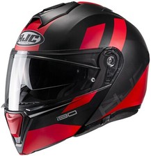 HJC i90 Syrex Modular Sunscreen Motorcycle Helmet Red XS S M L XL 2XL picture
