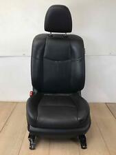 Fits 14 - 19 INFINITI Q70 Q70L Front Driver Electric Seat Black Leather See Pics picture