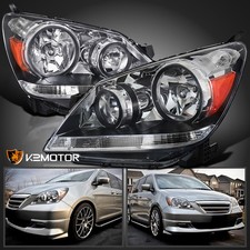Fits 2005-2007 Honda Odyssey Replacement Headlights Head Lamps Left+Right 05-07 picture
