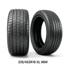 2 Fullway HP108 235/45R18 ZR 98W XL All Season High Performance Tires UTQG 380AA picture