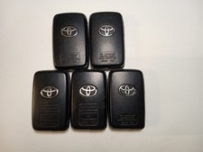 LOT OF 5 OEM TOYOTA SMART KEY FOB REMOTES HYQ14ACX 3 BUTTONS picture