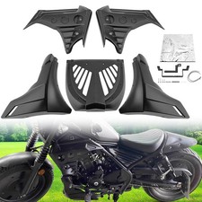UNDER FAIRING BELLY PAN SIDE ENGINE GUARD FOR HONDA REBEL CMX 500 500 2017-2025 picture