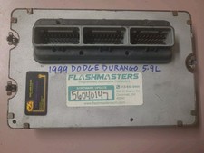 1999 DODGE DURANGO 5.9L ENGINE COMPUTER ECM ECU PCM 56040147 picture