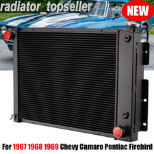 Fit 1967 1968 1969 Chevy Camaro Pontiac Firebird 3 Row Aluminum Radiator #CC370 picture