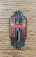 Vintage 1920's-1930's  Hupmobile Radiator Emblem Badge Nice. BUY IT NOW. picture