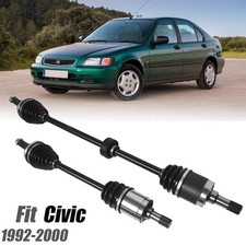 Pair Front CV Axle Shafts Assembly Set Fits 1992-2000 Honda Civic Acura EL picture