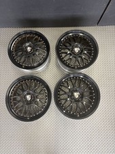 Rare Porsche Wheel Work Brombacher Front 17X9.5J Pcd 130 Offset 54 Rear 17X8.0J picture