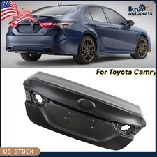 For 2018-2024 Toyota Camry Rear Trunk Assembly Deck Lid Panel w/ Camera Hole picture