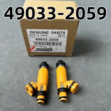 NEW 2x Fuel Injectors for John Deere X485 X720 Kawasaki FD711D FD750D 49033-2059 picture