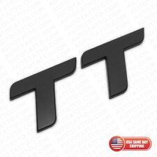 08-15 Audi TT Matte Black Rear Letter Tail Badge Trunk Emblem Badge Logo Sport picture