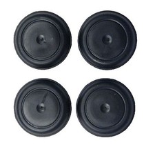 4 RUBBER Body Floor Drain Plugs fit Jeep Wrangler TJ 1998 to 2006 OEM 55177482AA picture