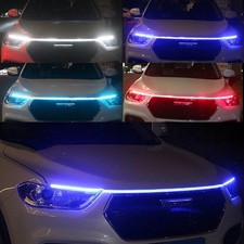 150CM LED Car Hood DRL Light Strip Scan Start Daytime Running Ambient Lamp 12V picture