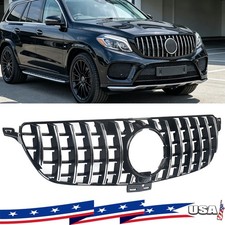 Chorme GT Grill Front Grille For 2016-19 Mercedes-Benz W166 GLE350 GLE400 GLE43 picture