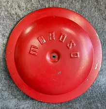 Vintage Moroso Red Air Cleaner 14” Top Lid ONLY picture